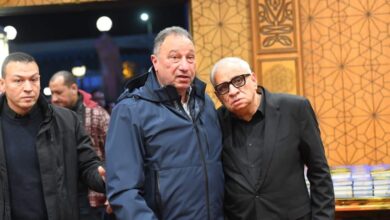 محمود الخطيب والمنتج احمد السبكي